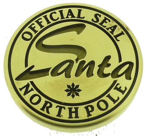 Santa Wax Seal Stamp