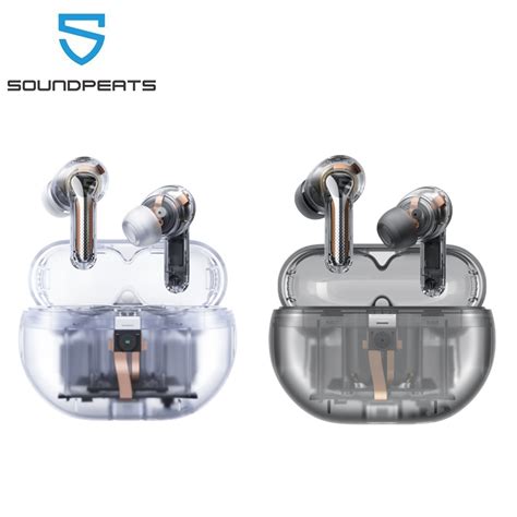 Soundpeats Capsule Pro Transparent Case Bluetooth Earbuds