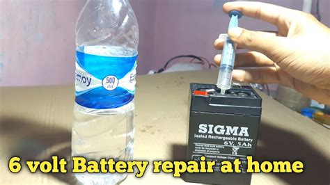 How To Make 6 Volt Battery Repair 6 Volt Battery Repair Kaise Karen