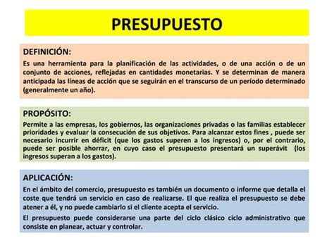 Cuadro Comparativo Presupuesto Publico Y Privado Ppt