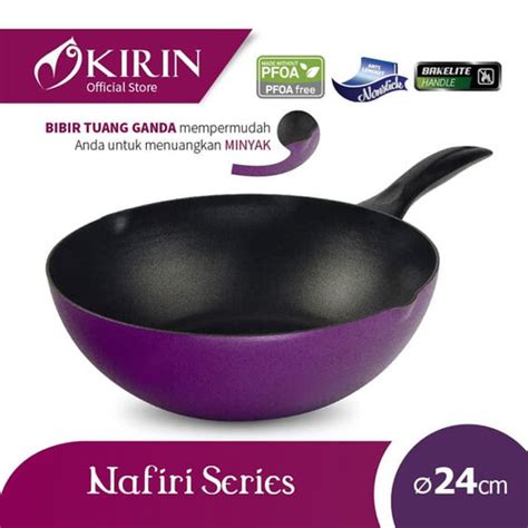 Jual Teflon Penggorengan Kirin Deep Frypan Nafiri Series Cm Kab