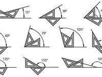 Las mejores 33 ideas de Angulos con escuadras técnicas de dibujo