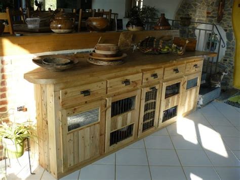 Meuble De Cuisine En Bois De Palette L Habis