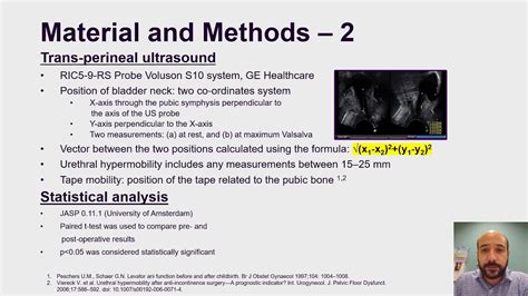 Post Operative Sonographic Evaluation Of Urethral Mobility And