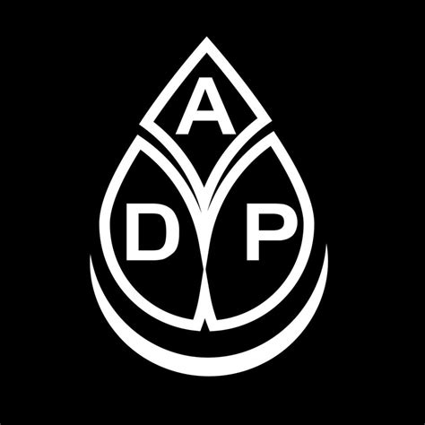 Adp Creative Circle Letter Logo Concept Adp Letter Design 10559182