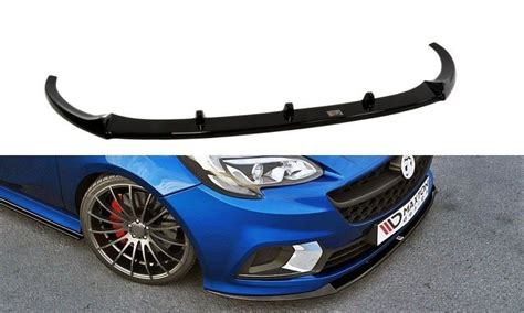 FRONT SPLITTER OPEL CORSA E OPC VXR NURBURG Gloss Black Our Offer