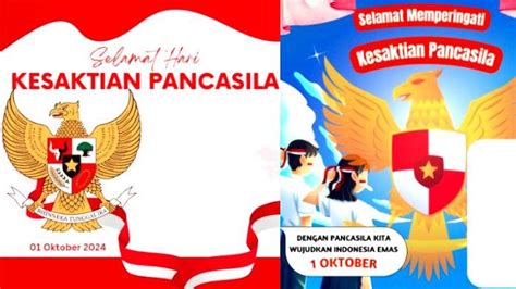 50 Link Twibbon Hari Kesaktian Pancasila 2024 Beserta Cara Membuatnya