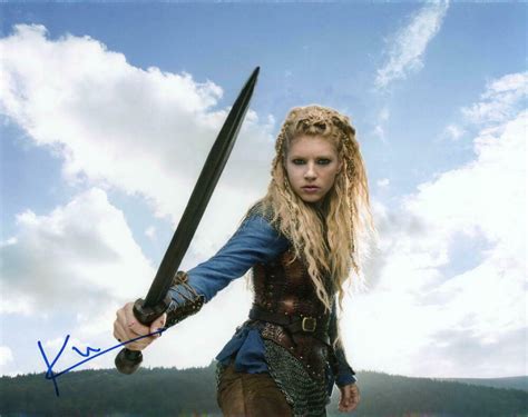 KATHERYN WINNICK SIGNED AUTOGRAPH 8X10 PHOTO VIKINGS STAR LAGERTHA