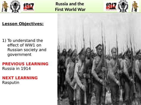 Russian Revolution - Causes - First World War | Teaching Resources