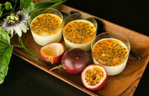 Passion Fruit Panna Cotta Something New For Dinner Panna Cotta