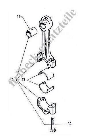 Pleuellager Eicher Edk Edl Firlbeck Ersatzteile