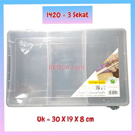 Jual 3 SEKAT BESAR Kotak Perkakas Aksesoris Perhiasan Storage Box 3