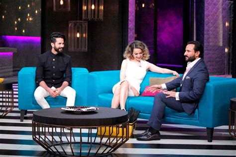 Koffee With Karan 5 Kangna Ranaut Calls Out Karans Nepotism Saif Ali