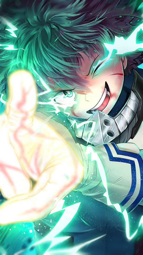 Izuku Midoriya, My Hero Academia, 4k HD Phone Wallpaper | Rare Gallery