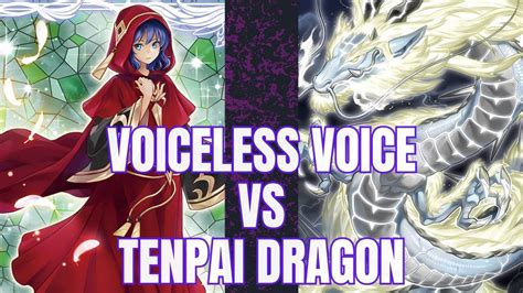 粛声 vs 天盃龍 Voiceless Voice vs Tenpai Dragon YouTube