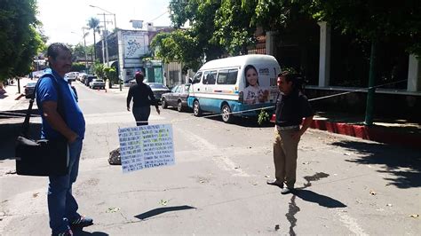 Protestan Jubilados De Sapac Con Bloqueo En Avenida Morelos Conurbados