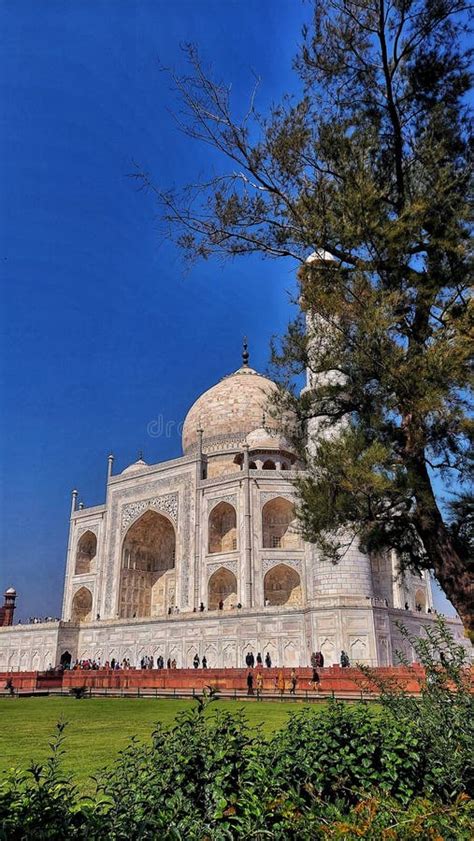 The Taj Mahal A UNESCO World Heritage Stock Photo Image Of Yamuna