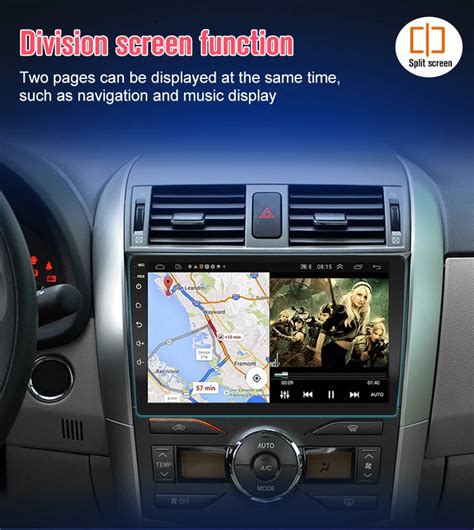 10inch 2din Android System Capacitive Screen Full Touch Screen Car Radio Android Phone Carplay