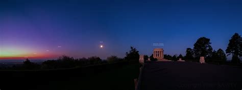 4 Planets Alignement In The World War I Montsec American Monument Yann