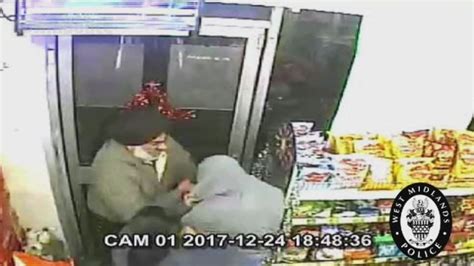 Cctv Footage Shows Shopkeeper Overpowering Armed Robber Itv News Central