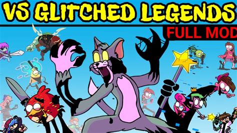 Friday Night Funkin New Vs Glitched Legends Full Week Pibby X Fnf