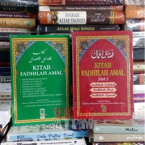 Jual Paket 2 Buku Kitab Fadhilah Amal Jilid 1 Jilid 2 Shopee Indonesia