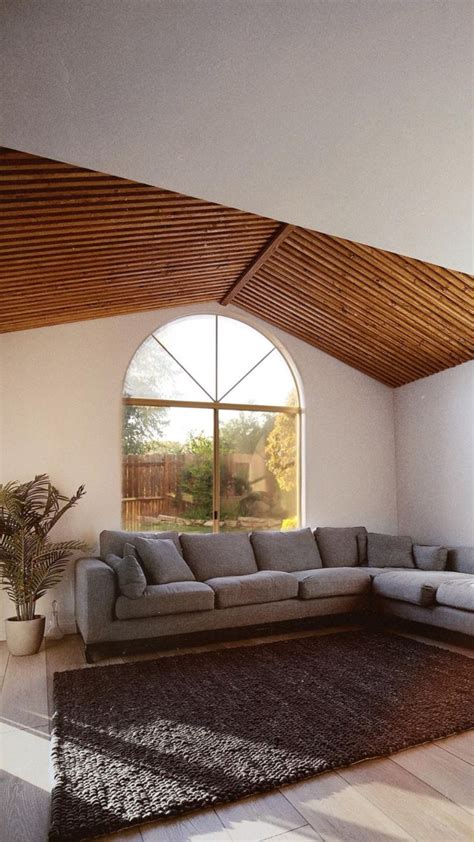 How To DIY A Slat Wood Ceiling | Wood slat ceiling, Wood slats, Wood ...