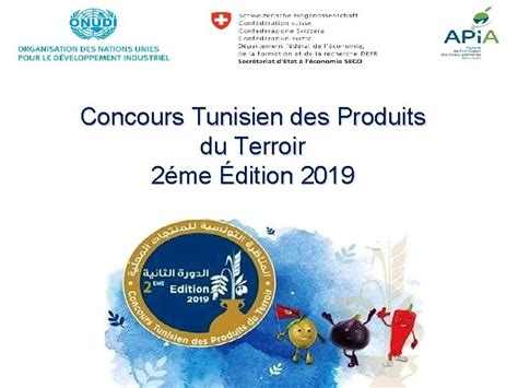 Concours Tunisien Des Produits Du Terroir Me Dition