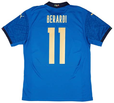 Italy Player Issue Home Shirt Berardi