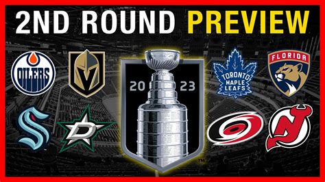 Preview And Predictions For The 2nd Round 2023 Stanley Cup Playoffs