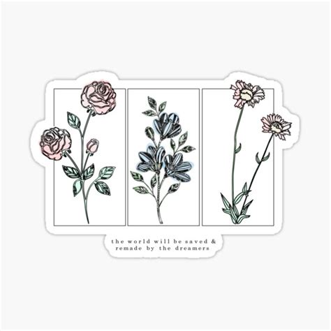 Throne Of Glass Flower Aelin Quote Sticker For Sale By Ginabirki Redbubble