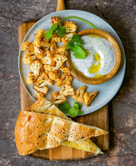 Harissa Crumbed Fish With Hummus And Cucumber Salad