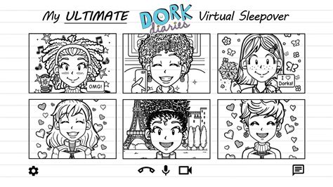 The Ultimate Virtual Sleepover With Dork Diaries Lemonerdy Youtube