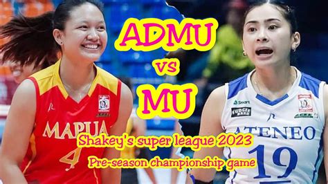 Ateneo Vs Mapua Highlights Shakey Super League Pre Season