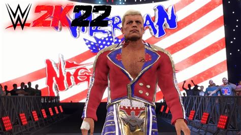 Wwe K Cody Rhodes Entrance With Call Name And Gfx Mod Youtube