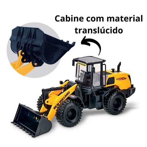 Caminhão Iveco Hi Way Plataforma Carregadeira New Holland W170B