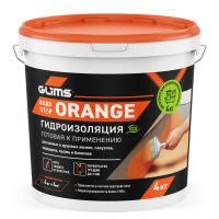 Гидроизоляция эластичная GLIMS®ВодоSTOP ORANGE 4 кг купить в Москве ...