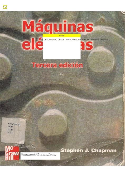 Pdf Máquinas Eléctricas 3ra Edición Stephen Chapman Dokumen Tips