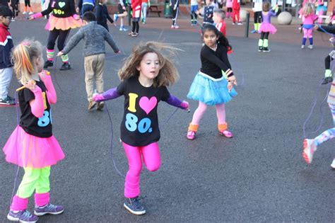 Junior School 1980s Charity Day Cheadle Hulme School