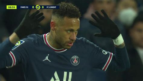 GOL Neymar en PSG vs Lorient EN VIVO ver 1 0 del brasileño tras pase