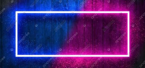 Abstract Futuristic Dual Color Blue Pink Neon Banner Background ...