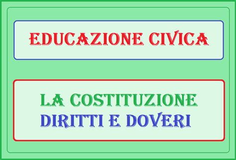 La Costituzione Diritti E Doveri Blog Di Pociopocio