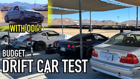 Budget Drift Car Comparison With Odi Bakchis Nissan Z Corvette C