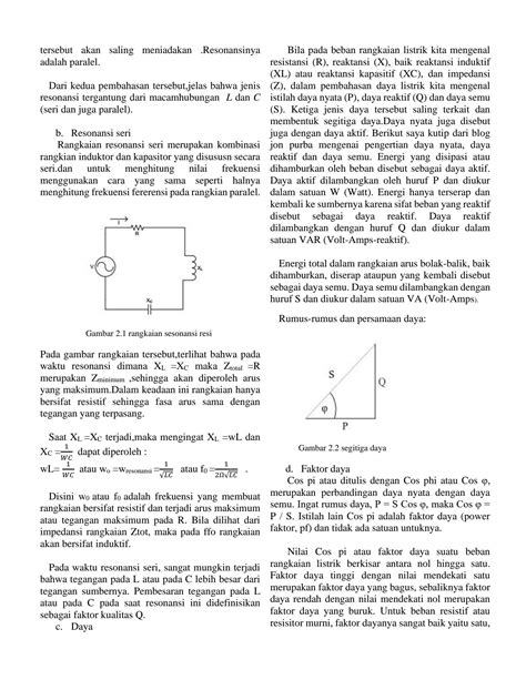 Solution Praktikum Rangkaian Elektrik Ii Modul Teknik Elektro