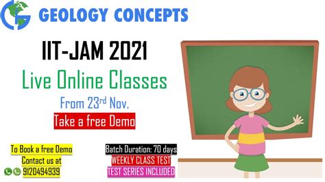 Iit Jam Geology Concepts