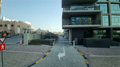 Dubai Bus Ride DSO To Business Bay Metro Bus Stop Seaside Via Karama