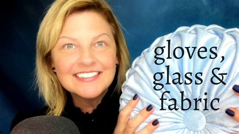 Asmr Glove Sounds Glass Tapping Fabric Scratching Collab With