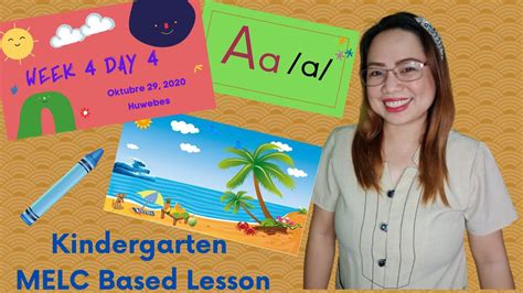 Kindergarten Melc Based Lesson Week 4 Day 4 Youtube