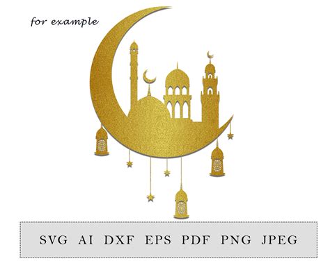 Scrapbooking Lantern Svg Png Eid Mubarak Ramadan Kareem Svg Ramadan Svg