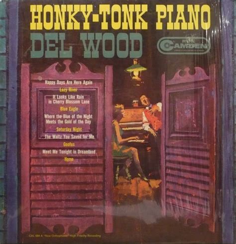 Del Wood Honky Tonk Piano 1961 Vinyl Discogs